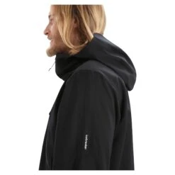 Icebreaker SHELL+ HOODED JACKET Herren - Softshelljacke -Sportbekleidungsgeschäft 5637951137 g shell hooded jacket icebreaker 24