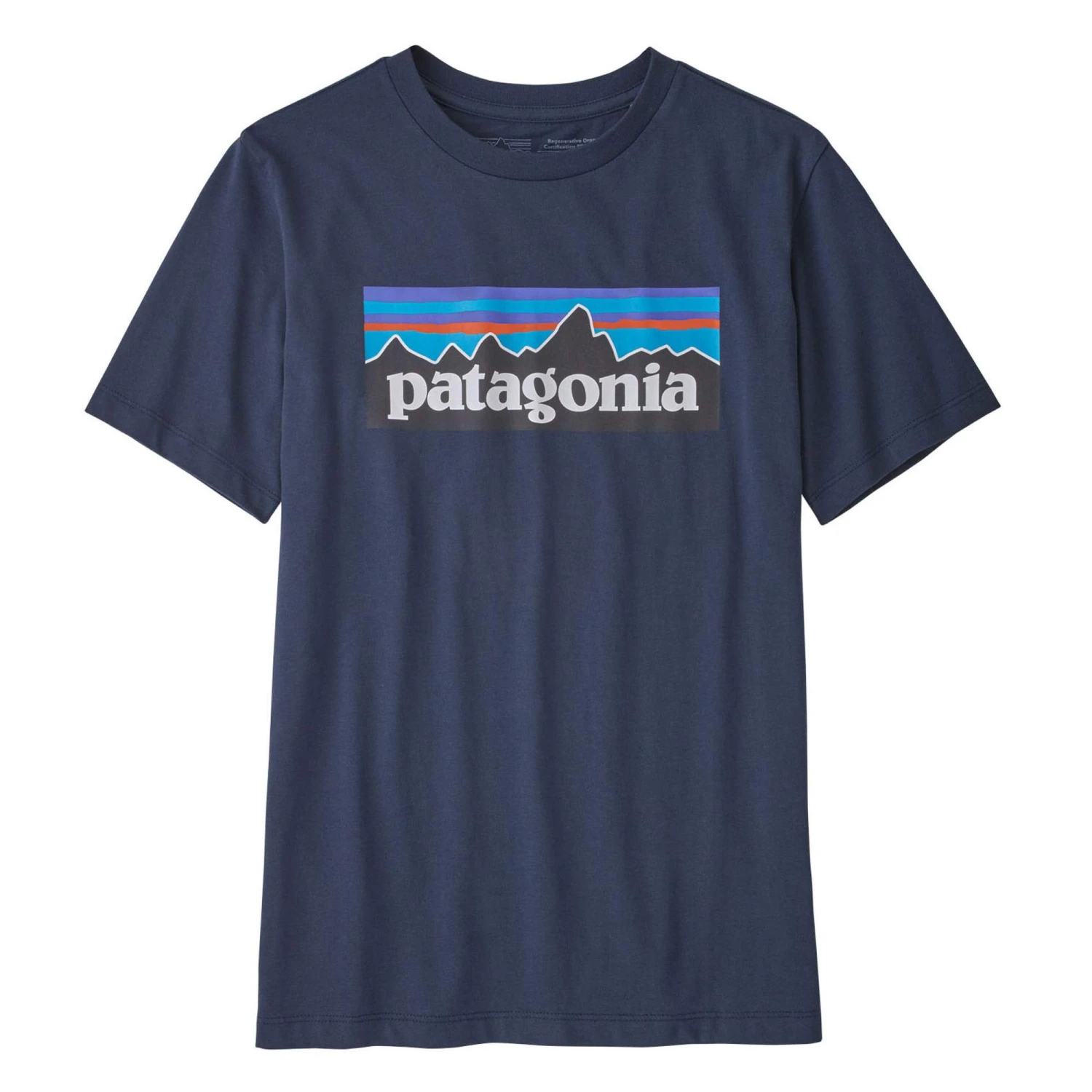 Patagonia K' S REGENERATIVE ORGANIC CERTIFIED COTTON P-6 LOGO T-SHIRT Kinder