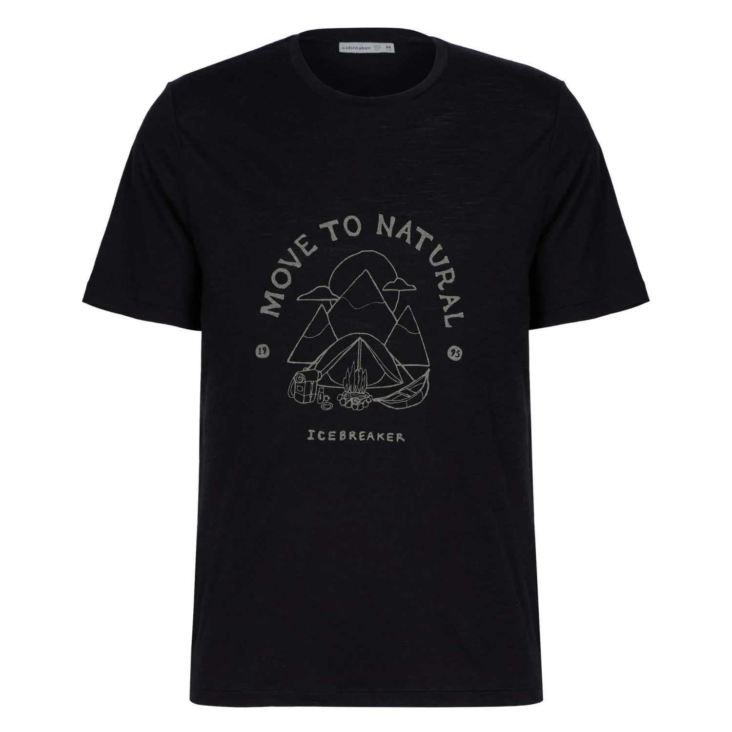 Icebreaker M TECH LITE II SS TEE CANOPY CAMPER Herren - Funktionsshirt