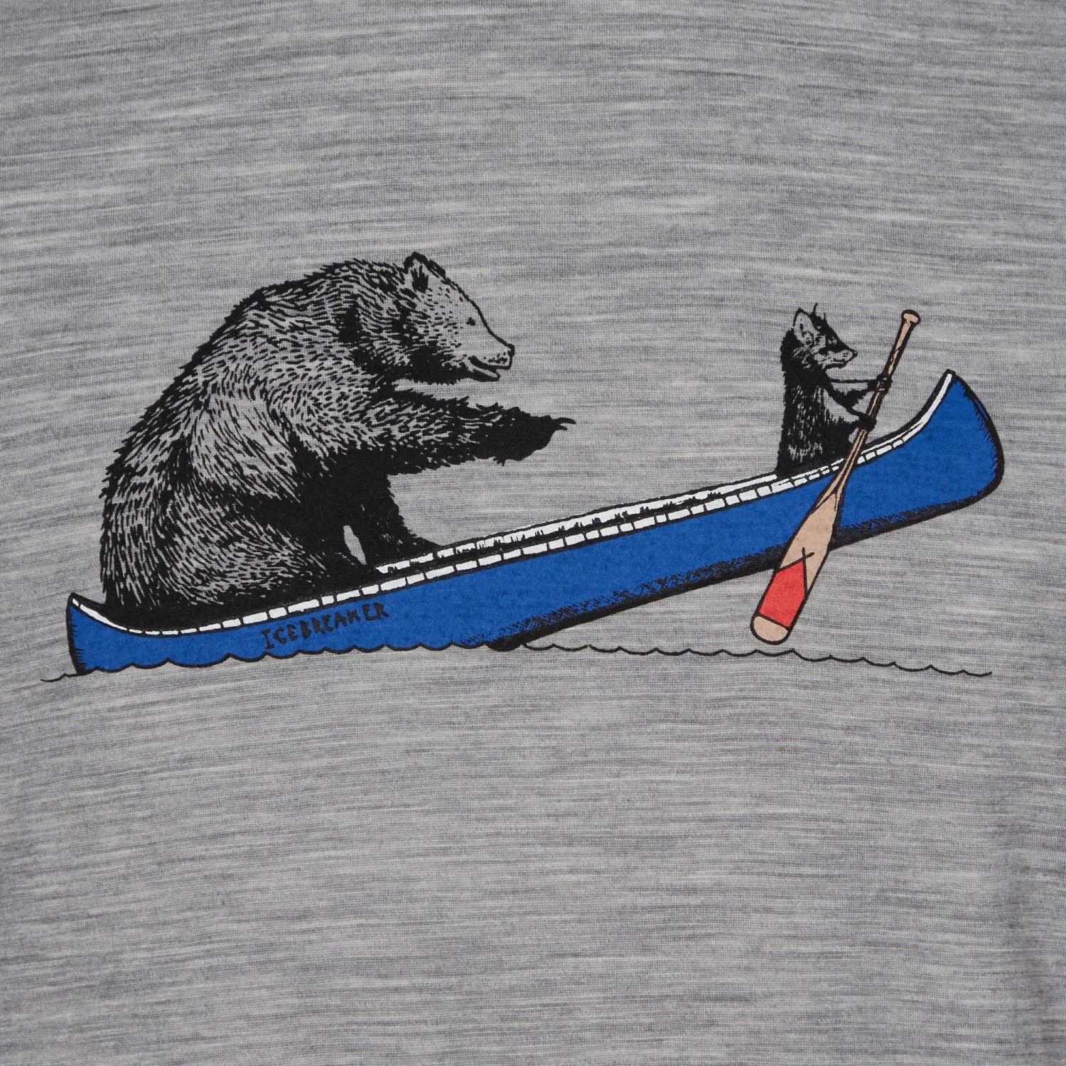 Icebreaker MEN TECH LITE II SS TEE CANOE COMPANIONS Herren - Funktionsshirt – Bild 3