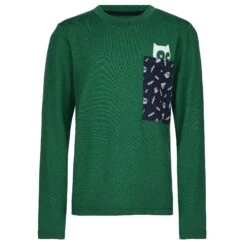 TIM MERINO POCKET LONGSLEEVE ' BIRDDAY PARTY' Kinder - Langarmshirt